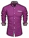 Coofandy Men's Fashion Slim Fit Dress Shirt Casual Shirt