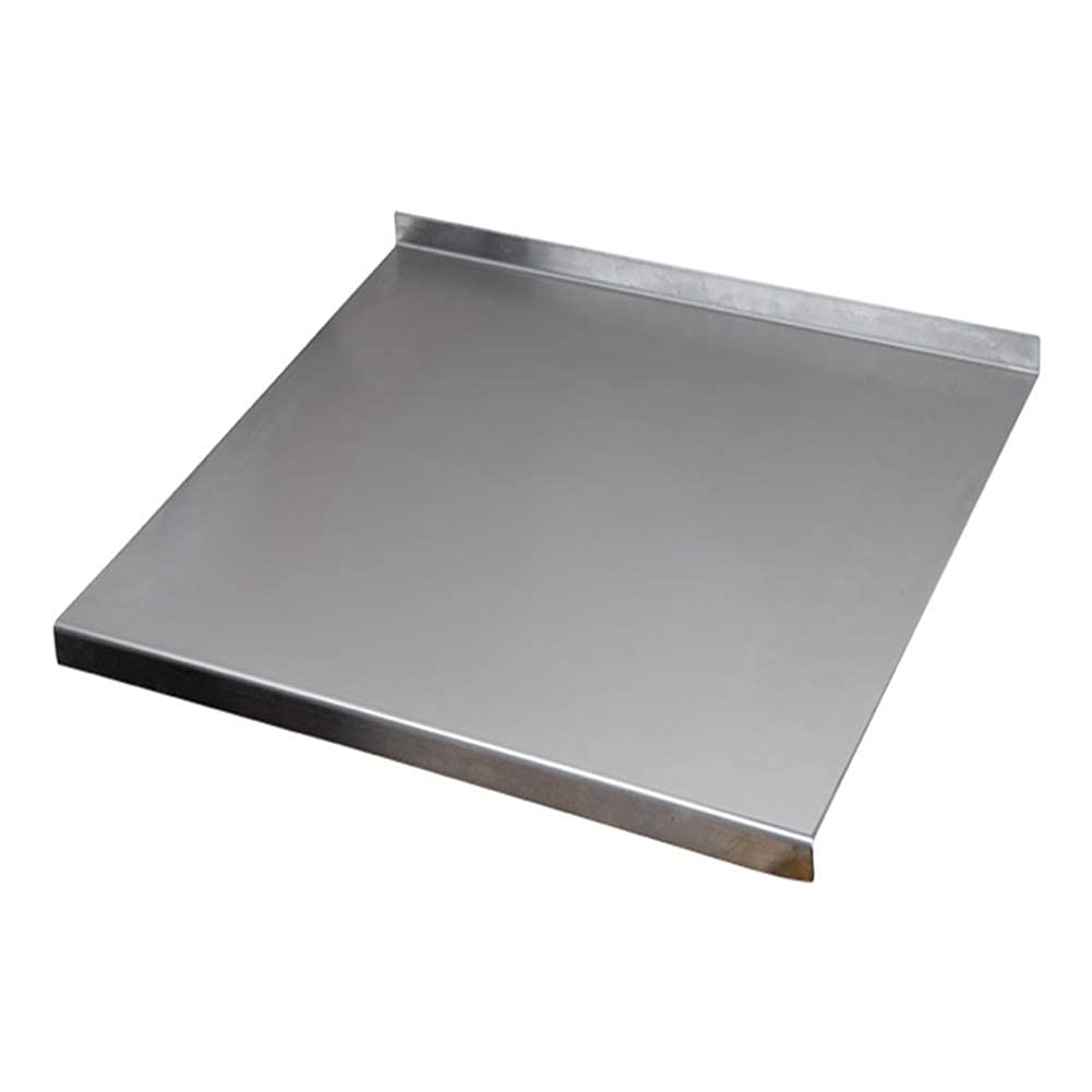 Tagliere in acciaio inox, grande tagliere da cucina con angoli curvi, anti muffa, per piano di lavoro da cucina, superficie di preparazione facile da pulire