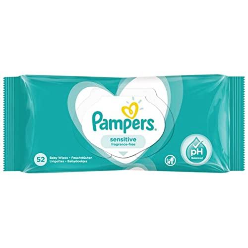 Pampers 81687182 - Sensitive toallitas húmedas para bebé, unisex