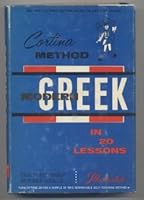 Cortina Method Conversational Modern Greek in 20 Lessons B0060LPOEK Book Cover