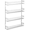 Metaltex Portaspezie X-Pand, 26x42x3 Cm, 2 Ripiani In Polytherm Argento, Per Cassetti, Resistente E Antistatico - 2