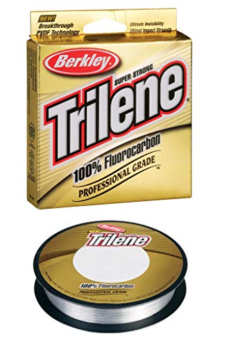 Berkley Trilene® 100% Fluorocarbon, Clear, 6lb | 2.7kg, 110yd | 100m Fishing Line, Suitable for Freshwater Environments