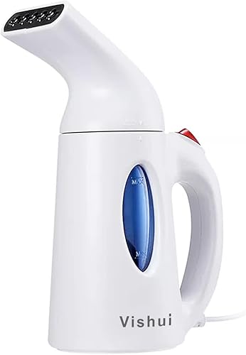 Vishui Vaporizador de ropa profesional, capacidad de línea de agua de 4.4 fl oz utilizada para el hogar y los viajes, vaporizador de viaje para