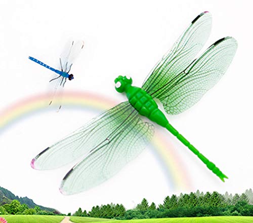 Chunney® 8.5Cm And 14.5Cm Mixed Colorful Magnet Dragonfly Room Decorations (4Pcs Big+10Pcs Small) #TOP5