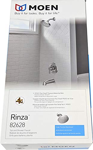 Moen Rinza Chrome Grifo para Bañera y Ducha con Válvula miniatura 2
