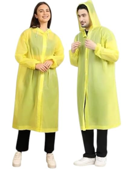 vasttram Waterproof Rain Coat Hooded Universal Outdoor Water Resistant Portable Premium Suit for Men,Women Boys & Girls (Universal Size,Multicolor, Unit Count 1)-picture-20