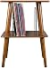 Crosley ST66-MA Manchester Turntable Stand with Wire Record Storage, Mahogany