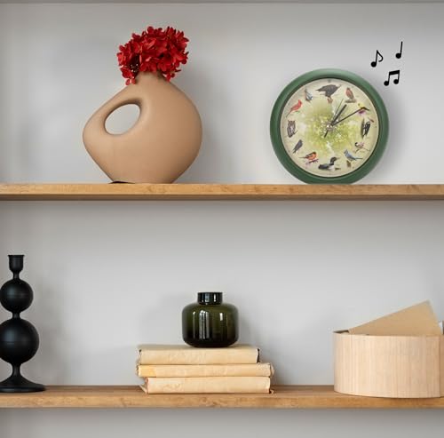 Image of Mark Feldstein Limited Edition 20th Anniversary Singing Bird Clock, 8 Inch