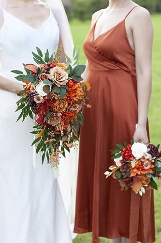 Ansofi-11-Burnt-Orange-Wedding-Bouquets-for-Bride-Rustic-Boho-Cascading-Bridal-Bouquet-Flowers-for-Fall-Vintage-Wedding-Party-Ceremony-Decor