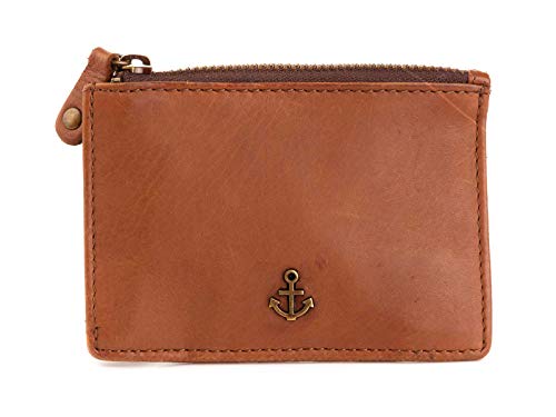 Preisvergleich Produktbild Harbour 2nd Alex Kartenetui und Schlüsseltasche in einem (Cognac)