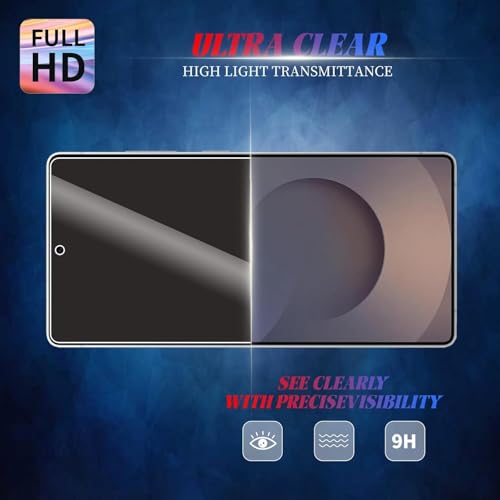 Image of FabeKeee Privacy Screen Protector for Samsung Galaxy S26 | 9H Tempered Glass, Anti-Spy Protection, Scratch-Resistant, HD Clarity (1 Pack)