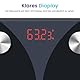 Etekcity Personenwaage Körperfettwaage 180kg/0,05kg, Waage Personen mit APP, Bluetooth Körperwaage für13 Körperwerte, Personenwaage digital, Waage mit Körperfett und Muskelmasse, BMI, Protein