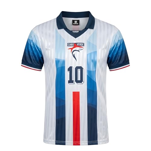 MAMUN Retro Trikot Kap Verde (DE/NL/SE/PL Alphanumerisch L Regular Regular)