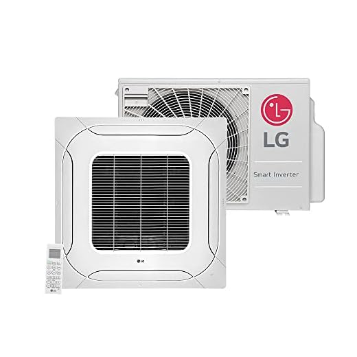 Ar Condicionado Split LG Cassete Inverter 18.000 BTU/h Quente e Frio Monofásico ATNW18GPLP1.ANWZBRZ– 220 Volts