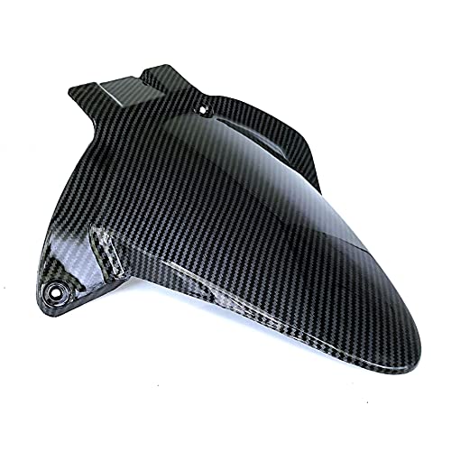 Image of Motorcycle Rear Fender Mudguard for CBR600RR CBR 600RR CBR 600 RR 2007 2008 2009 2010 2011 2012, Rear Mud Guard Splash Protector, Reduces Water & Road Spray (Carbon Look)