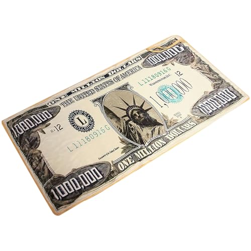 Millionen -Dollar -Decke - Gemütlicher, Luxusbettwäsche | Dollar -Druckmuster Weiche Decke, Warme Deckke Für Schlafzimmersofa, Komfortable Männer...