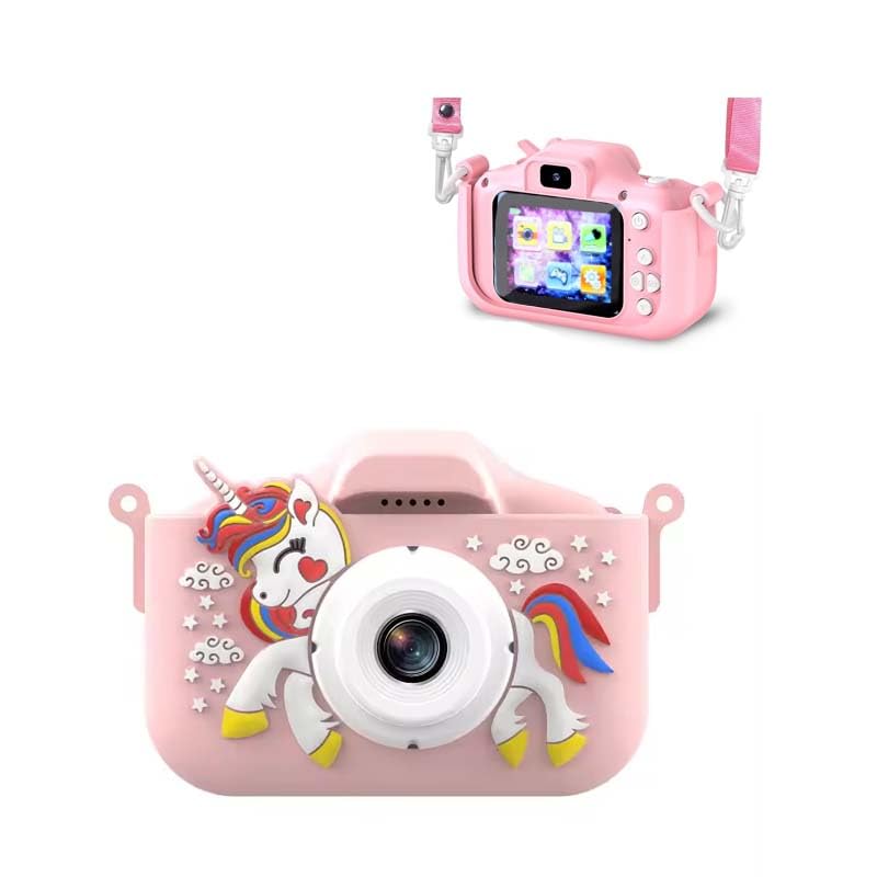 Abhinandan Decors Kids Camera for Girls, 1080P HD 2.0 Inch Screen with 32GB SD Card, Birthday Christmas Kids Toys Gifts Children Camera for Kids Age 4+ to 15 Years Old Girls (Unicorn Hot Pink) (B0D186G368) Amazon Price History, Amazon Price Tracker