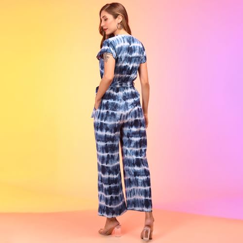 Image of Globus Women Jumpsuit (3641876003 Blue L)