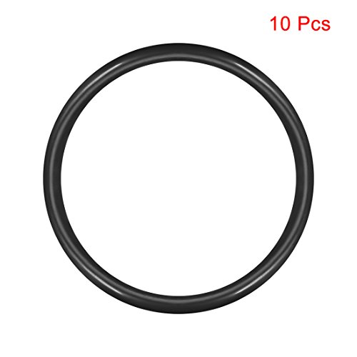 sourcingmap Nitrile Rubber O-Rings 60mm OD 53mm ID 3.5mm Width, Metric Sealing Gasket for Automotive Machine Plumbing Pack of 10 - Image 2