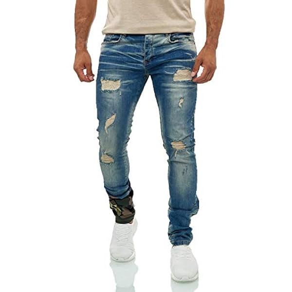 KINGZ herr jeans 1602 blå