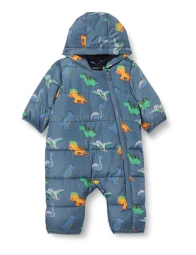 NAME IT Baby-Jungen NBMMAY Puffer Suit AOP Schneeanzug, Bering Sea, 50/56