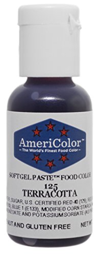 Americolor Soft Gel Paste Food Color.75-Ounce, Terracotta