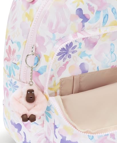 Image of Kipling Women's Seoul Small Bts Prt Tablet Backpack, Durable, Padded Shoulder Straps with Tablet Sleeve