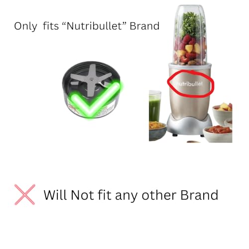 Image of Large Replacement Cup (950ml / 32 oz) for Nutri Bullet 600W & 900W Blenders - Big Jar Only (No Blade Assembly) - BPA Free - Kaus Kitchen