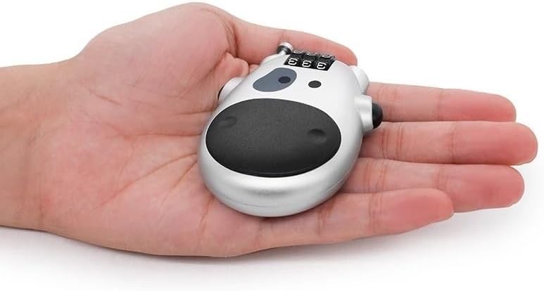 Bike Locks Heavy Duty/Bicycle Chain/Cycling Lock,Codes for Bike Cycle, Moto, Door, Gate Fence(Silver)