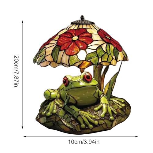 Lampe de table vintage design grenouille avec éclairage LED doux - 4