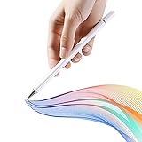 【No es Necesario Recargar, Listo para Usar】-El bolígrafo capacitivo pasivo adopta tecnología de alta tecnología. Puede transmitir señales solo tocando la pantalla táctil. No hay circuito ni batería incorporada dentro del cuerpo del lápiz, por lo que se puede usar sin cargar.