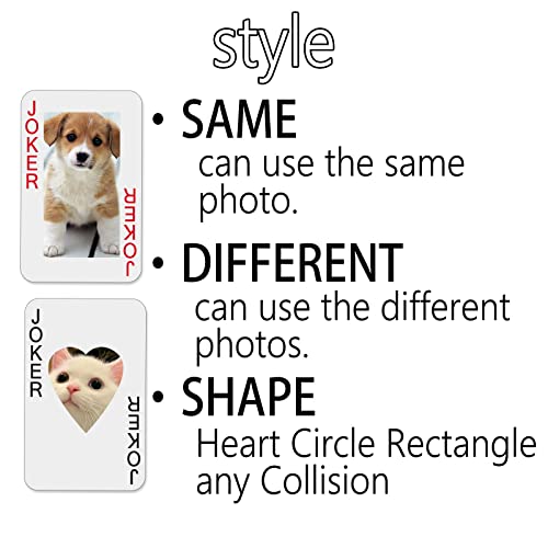Cartas de Poker Personalizadas con Fotos, 1 Mazo miniatura 3