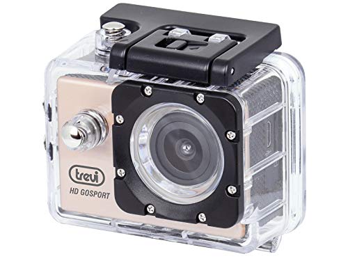 Caméra de sport Trevi ultra HD avec stabilisateur et boîtier étanche