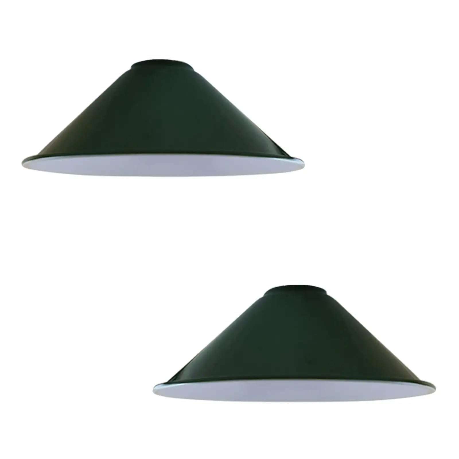 LEDSone Modern Industrial Metal Easy Fit 22cm Cone Shape Pendant Ceiling Light Lampshade for Bed Room, Kitchen, Living Room, Conservatory, Dining Room โ image 1