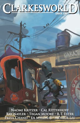 Cover of Clarkesworld, March 2022