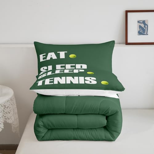 Image of Feelyou Tennis Comforter Set Full Size Bedding Set for Girls Boys