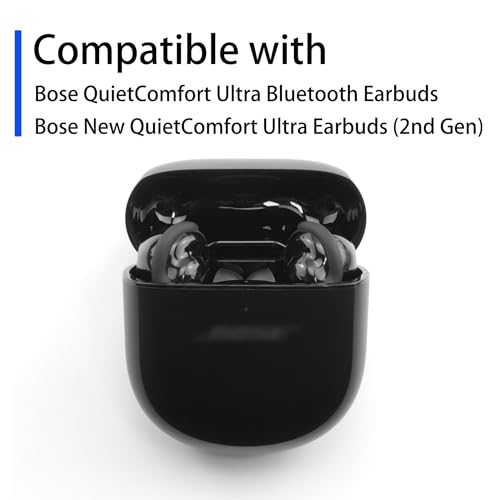 Puntas de oreja de reemplazo para Bose QuietComfort Ultra 1 y 2, cubiertas antideslizantes de silicona para alas de auriculares, 3 pares de bandas de estabilidad (negro, surtido S/M/L) miniatura 2