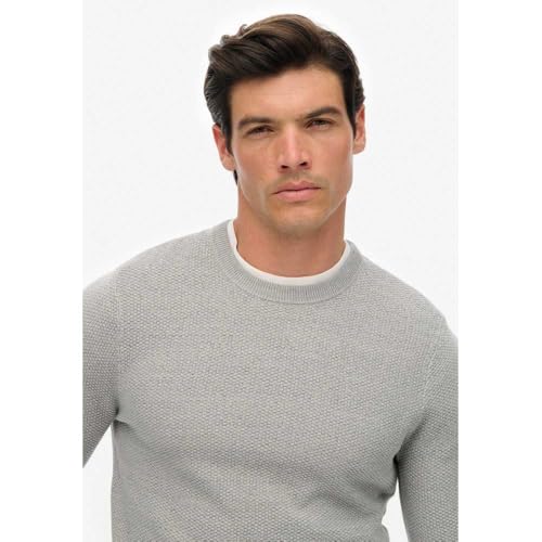 Pull texturé en coton léger Superdry - vue 4