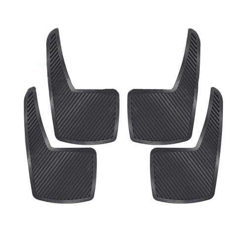 Heavy Duty Rubber Mud Flaps for Mazda MX-5 Miata 1989–2025 2026 NA/NB/NC/ND, Splash Guards for Front and Rear Wheels, Flexible Black Mudflaps, Automotive Exterior Accessories