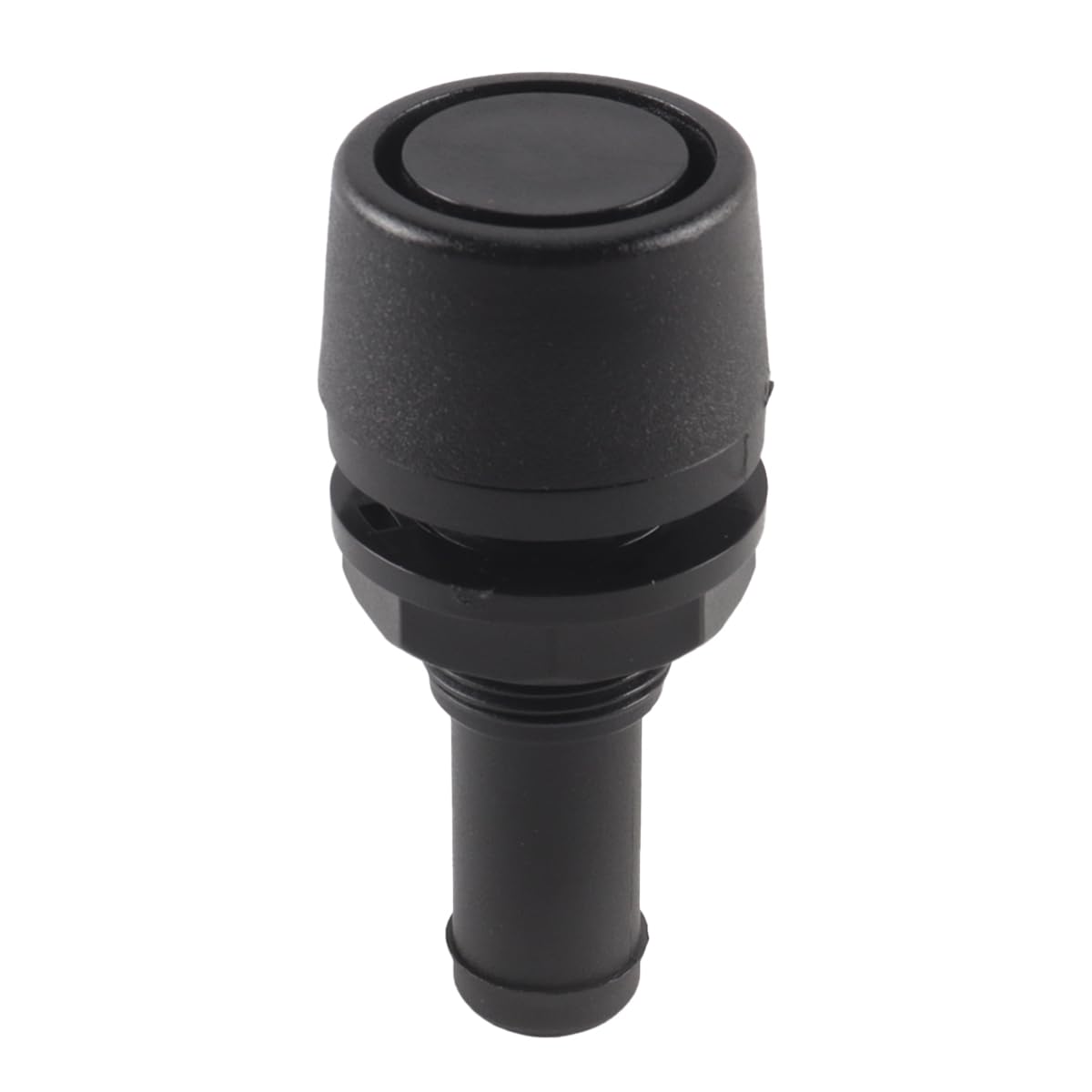 Hoite Straight Nylon Fuel Tank Vent Air Vent Replacement for Boat Yacht RV Car with 22mm Thread Black Universal Inner Diameter 11mm