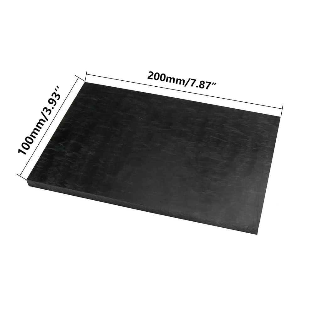 Arkusz płyty POM Czarny 3-30 mm 100x200 do części samochodowych CNC(15mm Thickness)