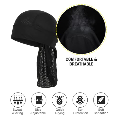 Refined Girls' Hats Women's Fashionable Portable Unisex Trendy for Cycling with Sweat Quick Drying Breathable Headscarf Absorbed4