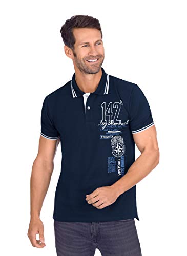 Preisvergleich Produktbild Trigema Herren 621630120 Polohemd, Navy, 4XL