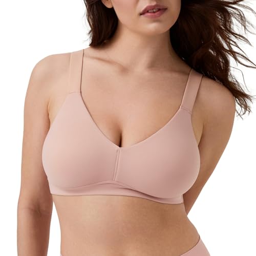 Image of SPANX Smooth Bra-Llelujah! Unlined Bralette - Comfortable Support - Wire-Free Bra - Hosiery Back Smoothing - Dig-Free Straps