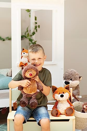 NICI Kuscheltier Fuchs Fridalie 25 cm – naturgetreues Stofftier aus weichem Plüsch zum Kuscheln und Spielen, niedliches Plüschtier für Kinder & Erwachsene, 49154, tolle Geschenkidee, orange & weiß