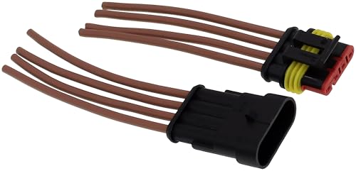 Conector Dorman 91443 con cables listos para restaurar la conexión 4
