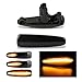 RJJX 2 PCS Dynamic Amber LED Marker Lateral Blinker Señal de Giro Luces Ajuste para Mitsubishi Lancer EVO X Mirage Outlander Specked Lens (Color Temperature : 6500K, Emitting Color : Dynamic Amber)