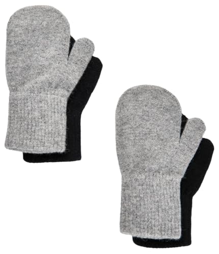 Celavi Unisex Kinder Magic Mittens F ustlinge, Grau, 3 EU