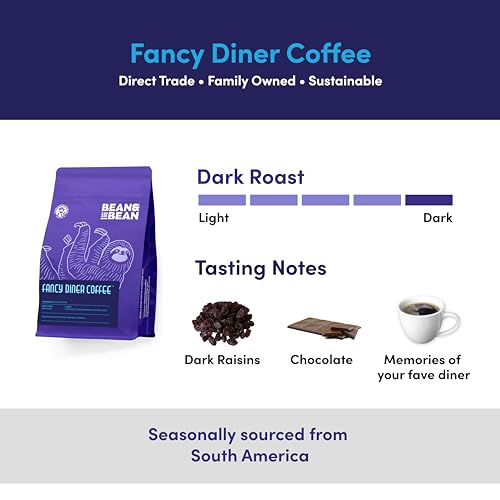 Bean & Bean Fancy Diner Café en Grano Tostado 11oz miniatura 2
