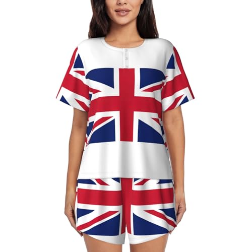 Imprimé drapeau britannique EdWal noir ample taille XXXL confortable